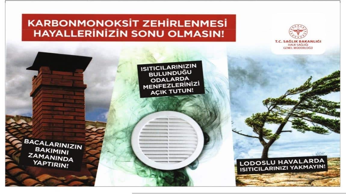 KARBONMONOKSİT ZEHİRLENMESİ HAYALLERİNİN SONU OLMASIN!